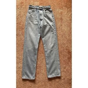 Agolde Women's Straight Leg Jeans - Light Gray